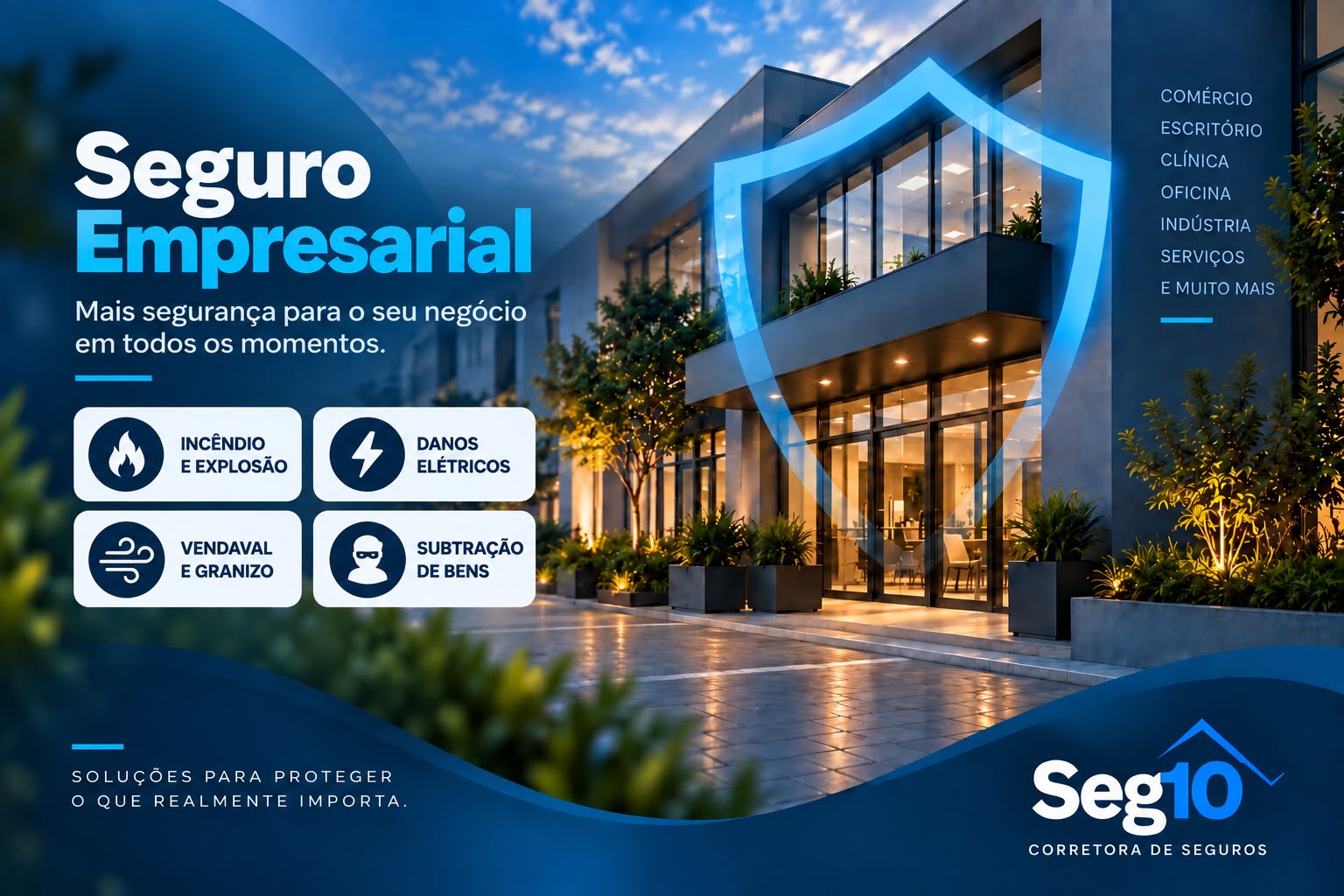 🏢 Seguro Empresarial: proteção para o patrimônio da sua empresa