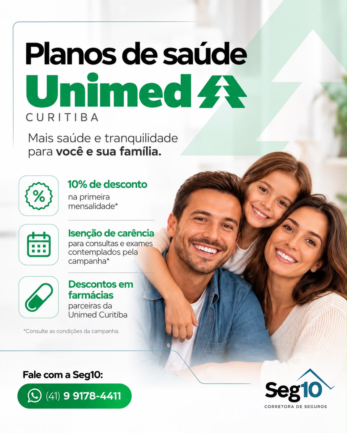 💚 Plano de Saúde Unimed Curitiba: mais benefícios para cuidar de você e da sua família!